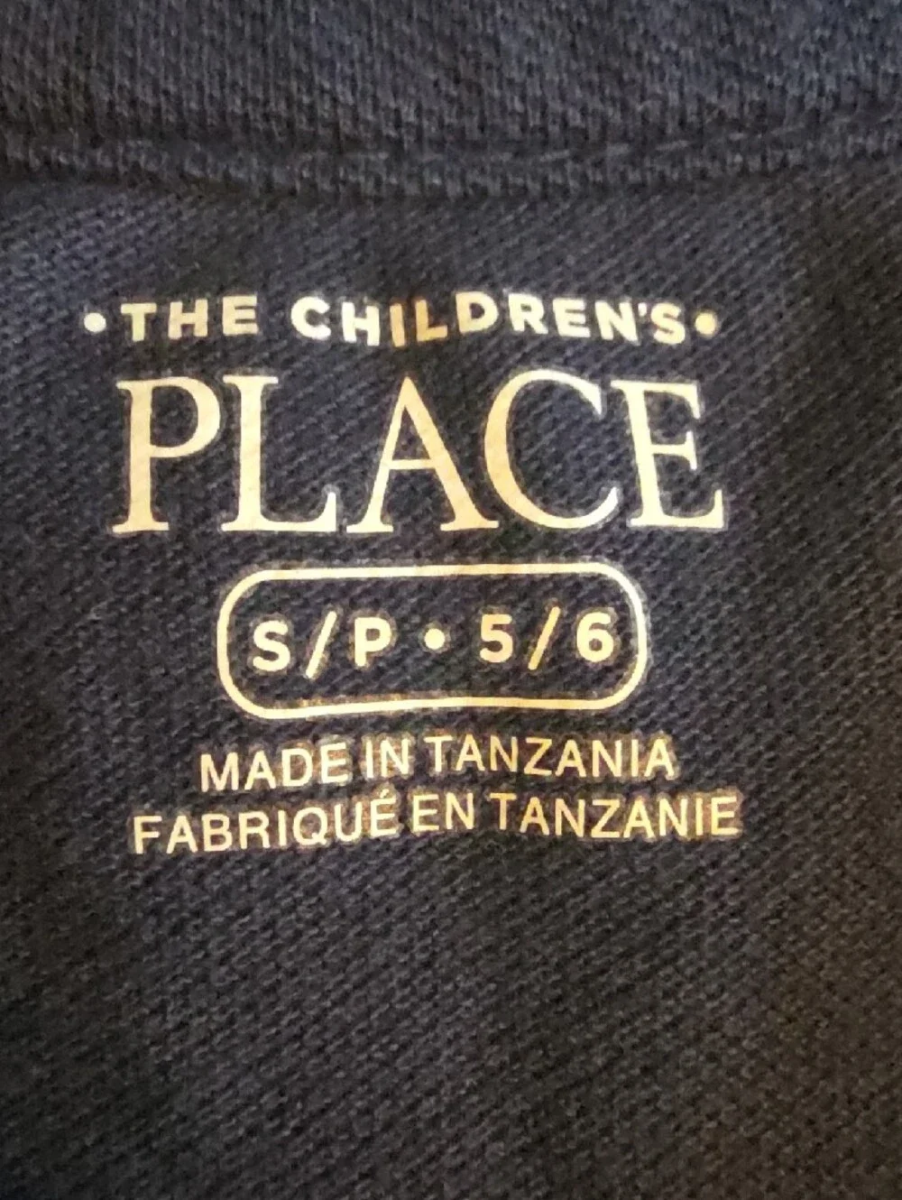 The Children's Place Boy's Navy Blue Polo Shirt